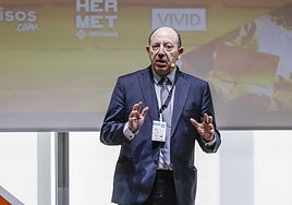 El analista y consultor económico Gonzalo Bernardos, en una intervención.