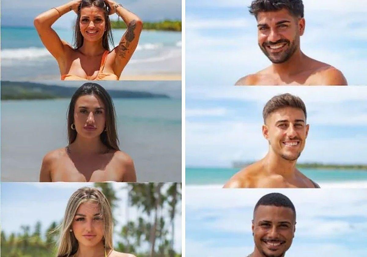 Las solteras y solteros de 'La isla de las tentaciones'.