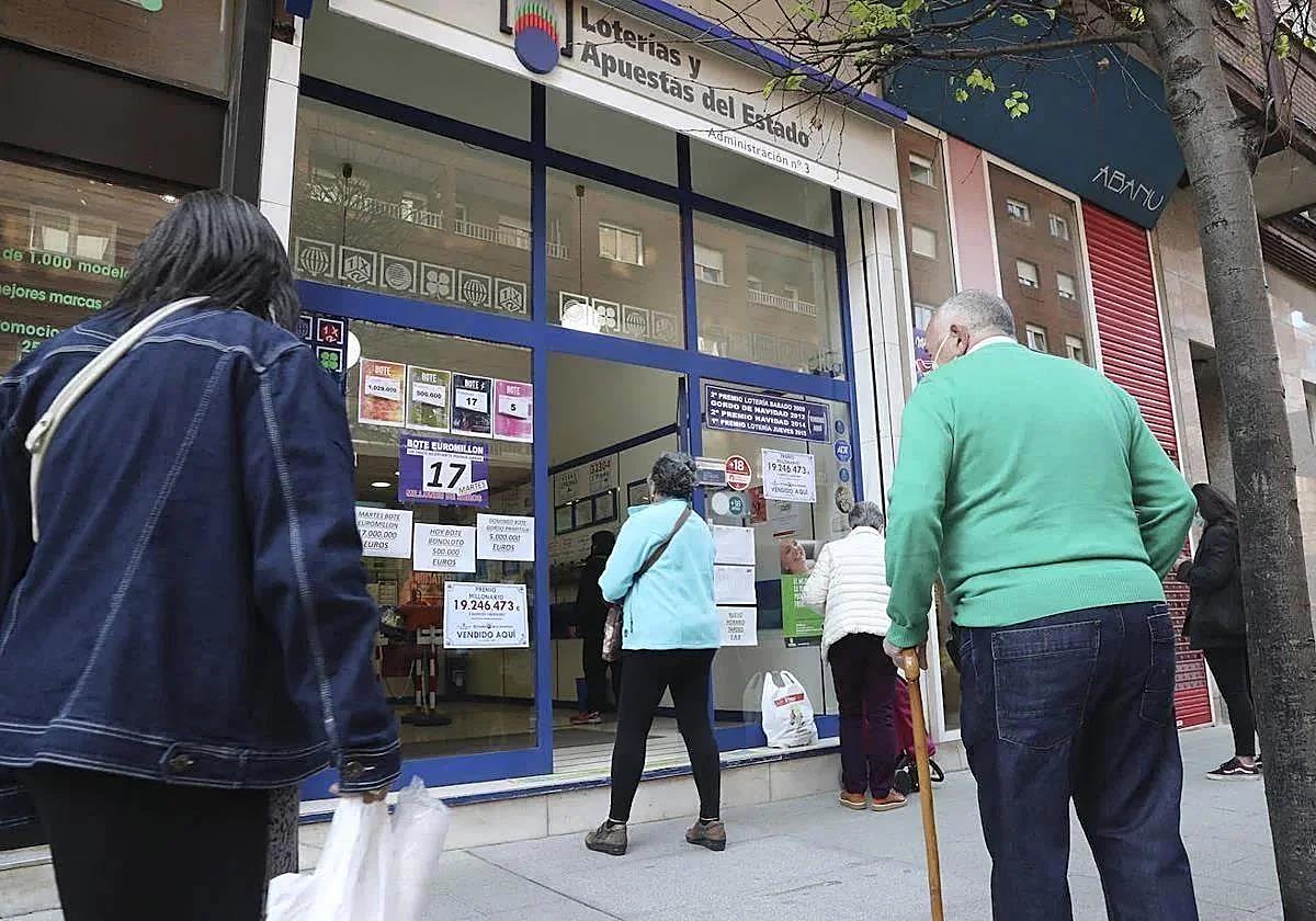 Jugadores de Loterías y Apuestas del Estado, imagen de archivo.