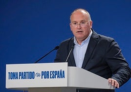 El secretario general del PP Miguel Tellado.