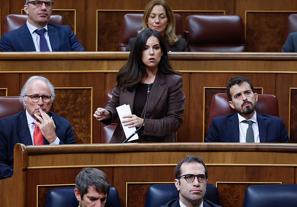 La portavoz de Vox Pepa Millán.