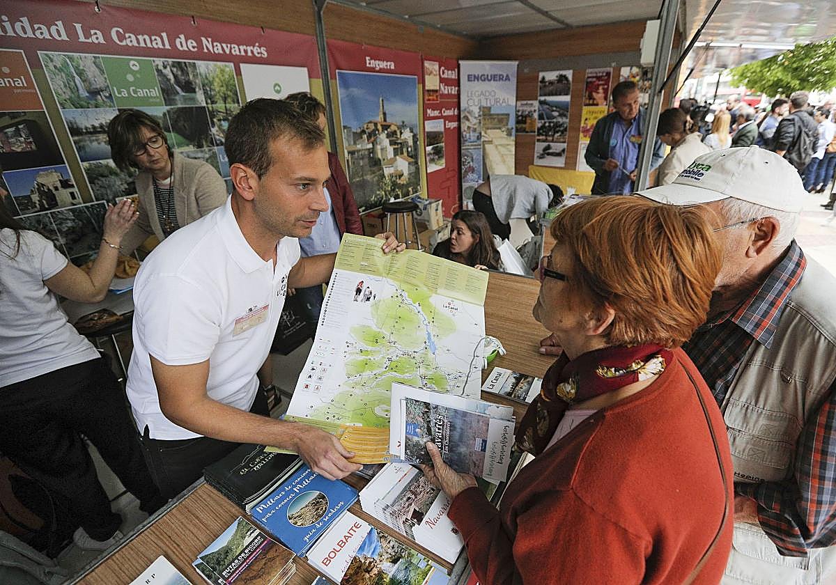Puesto en la Feria de las Comarcas