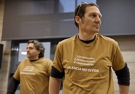 Cristian Lesaec, presidente de la Asociación de Daminificados Horta Sud.