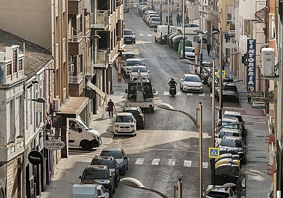 Una calle de Alfafar, en una imagen reciente.