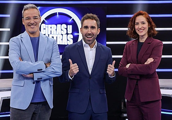 David Calle, Aitor Albizua y Elena Herraiz.