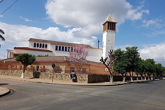 El Hospital Carmelo, situado en el distrito rural de Chókwè.