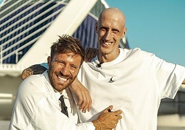 Achille Polonara, en Valencia durante su tratamiento de quimioterapia.