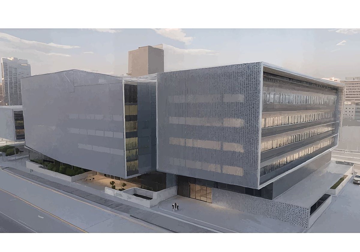 Figuración de cómo será el hospital Quirón de Valencia.