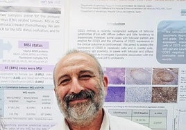 Antonio Ferrández, médico que recibe el homenaje por su jubilación.