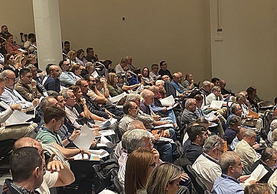 Asistentes al congreso.