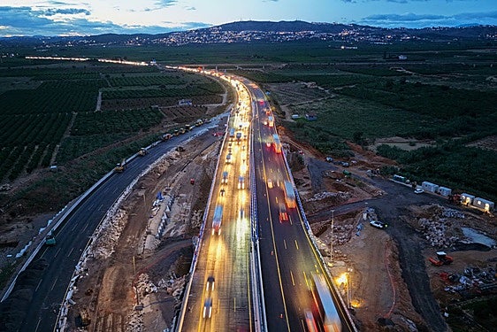El nuevo by-pass de la A-7.