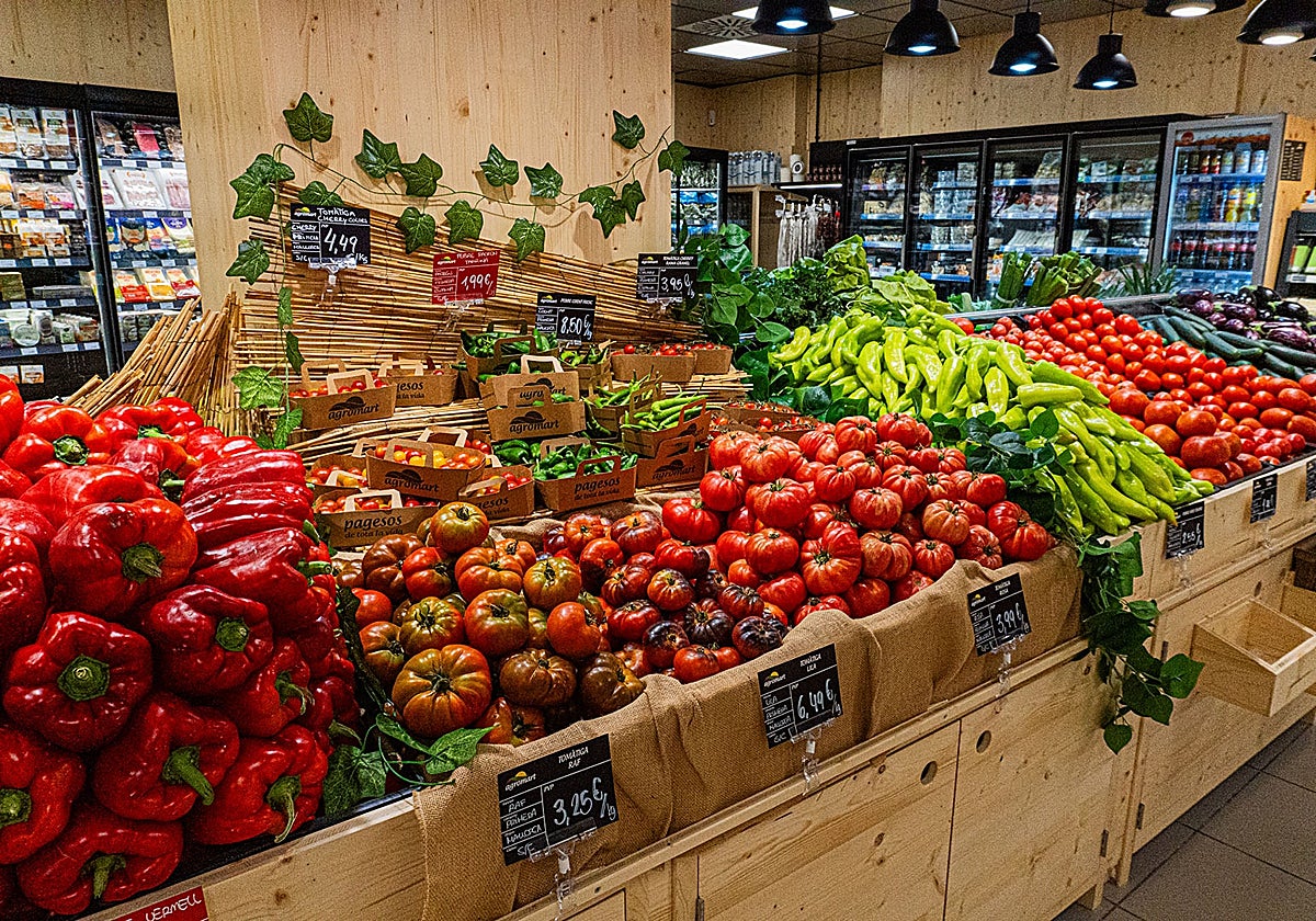 Una de las tiendas de Agromart.