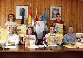 Presentació del cartell de la Fira de Fires 2025, obra d'Hugo Giner.