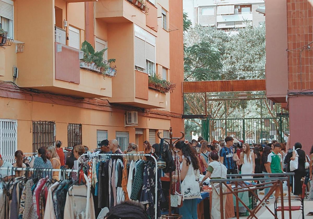 Mercado de segunda mano donde los particulares pueden vender.