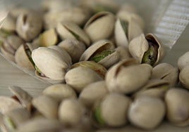 Pistachos de California.