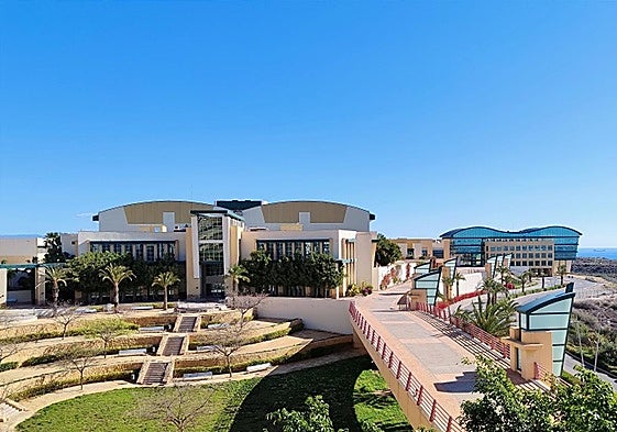 Una imagen de archivo de los estudios de cine de Ciudad de la Luz, en Alicante