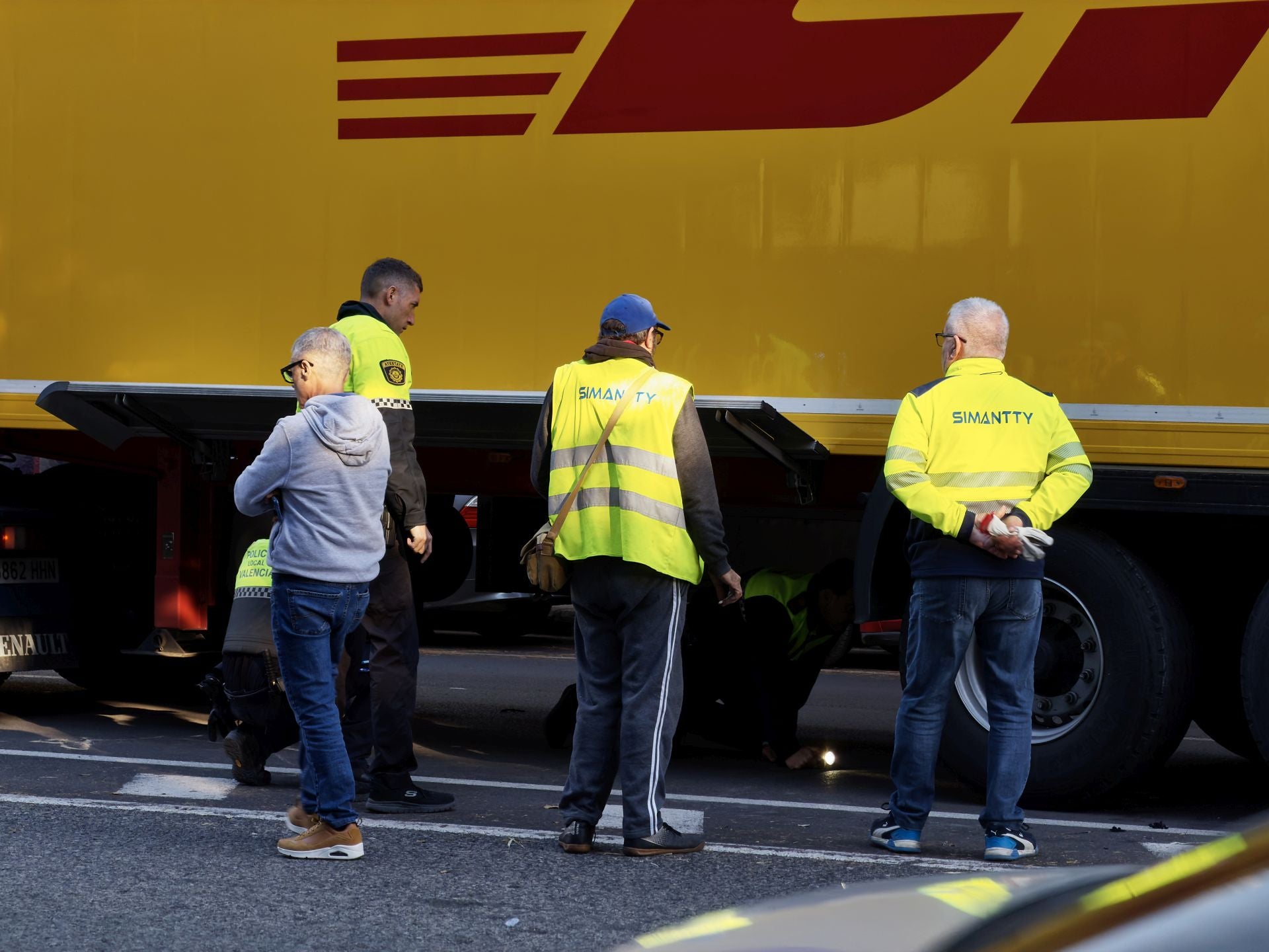 Fotos del atropello mortal a una joven en Valencia