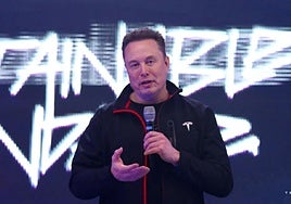 Elon Musk, durante un evento.