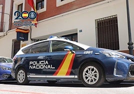 Un coche de la Policía Nacional.
