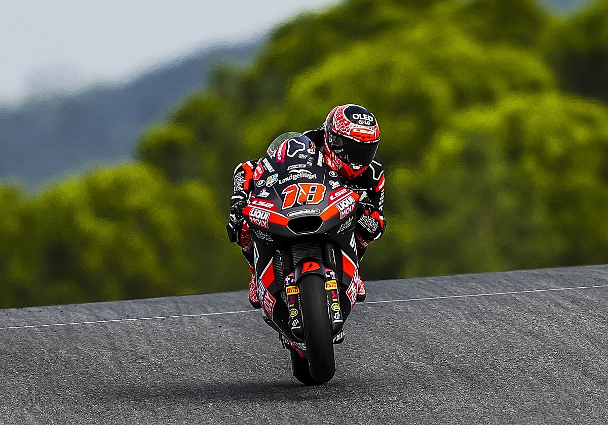 Manuel González en el Gran Premio de Portugal