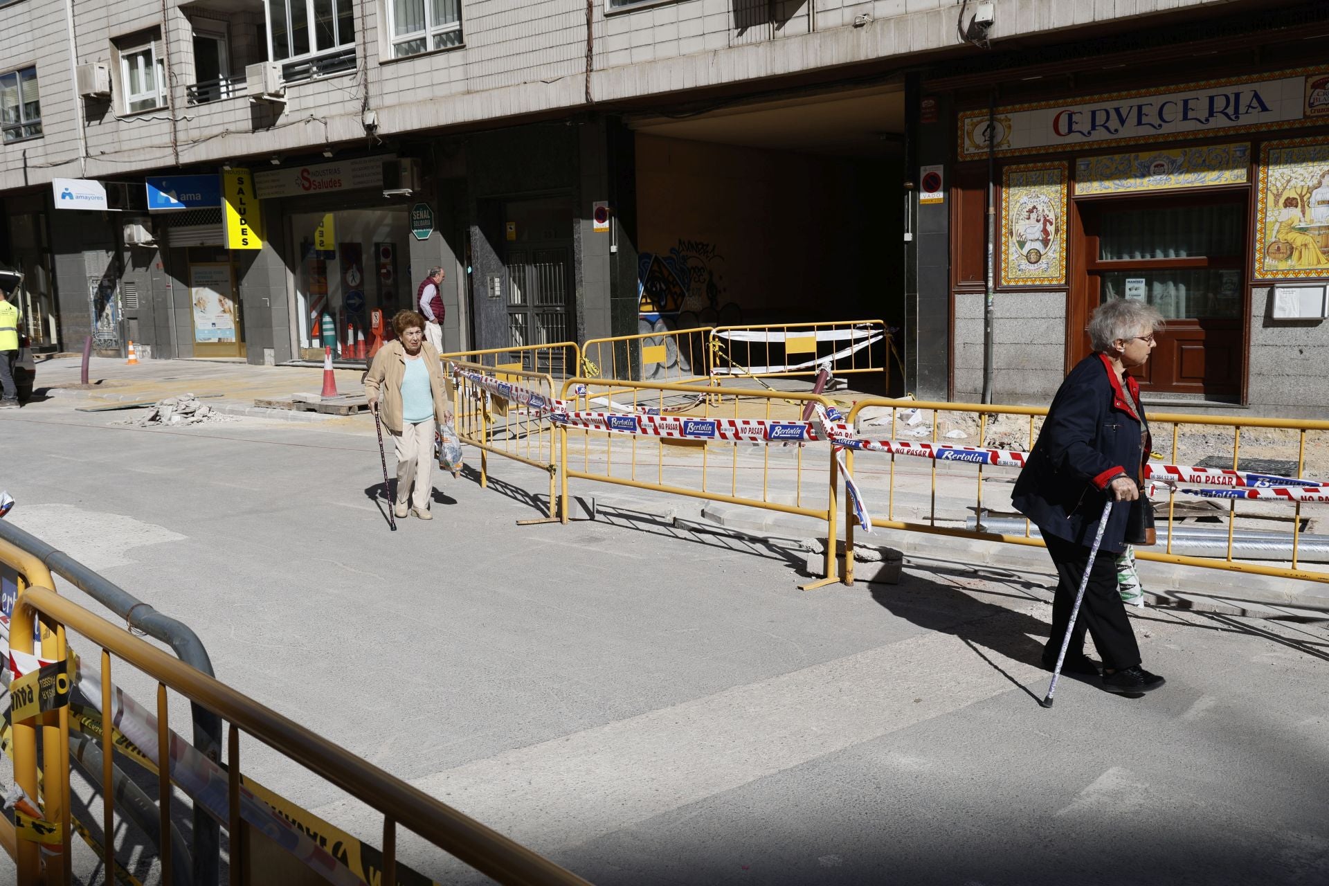 Fotos: Así avanzan las obras en la avenida Giorgeta de Valencia