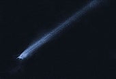 Cometa visto por el telescopio Hubble