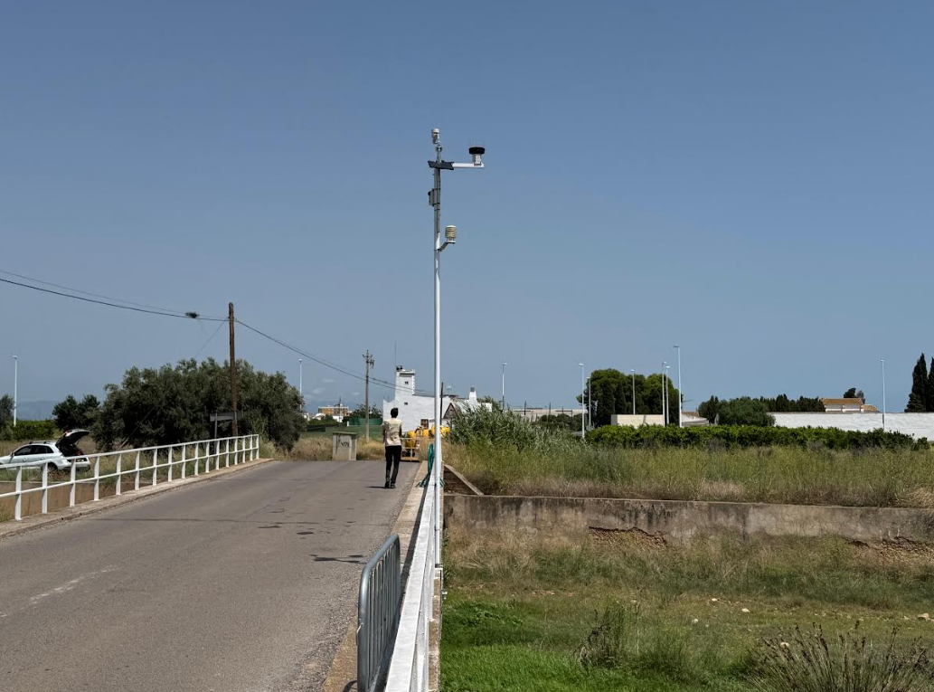 Moncofa instala un sistema para medir el caudal del Belcaire y anticiparse a posibles inundaciones