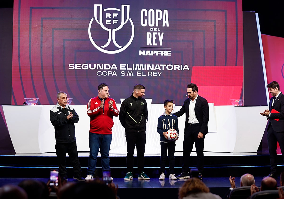 Sorteo de la pasada edición de la Copa del Rey.
