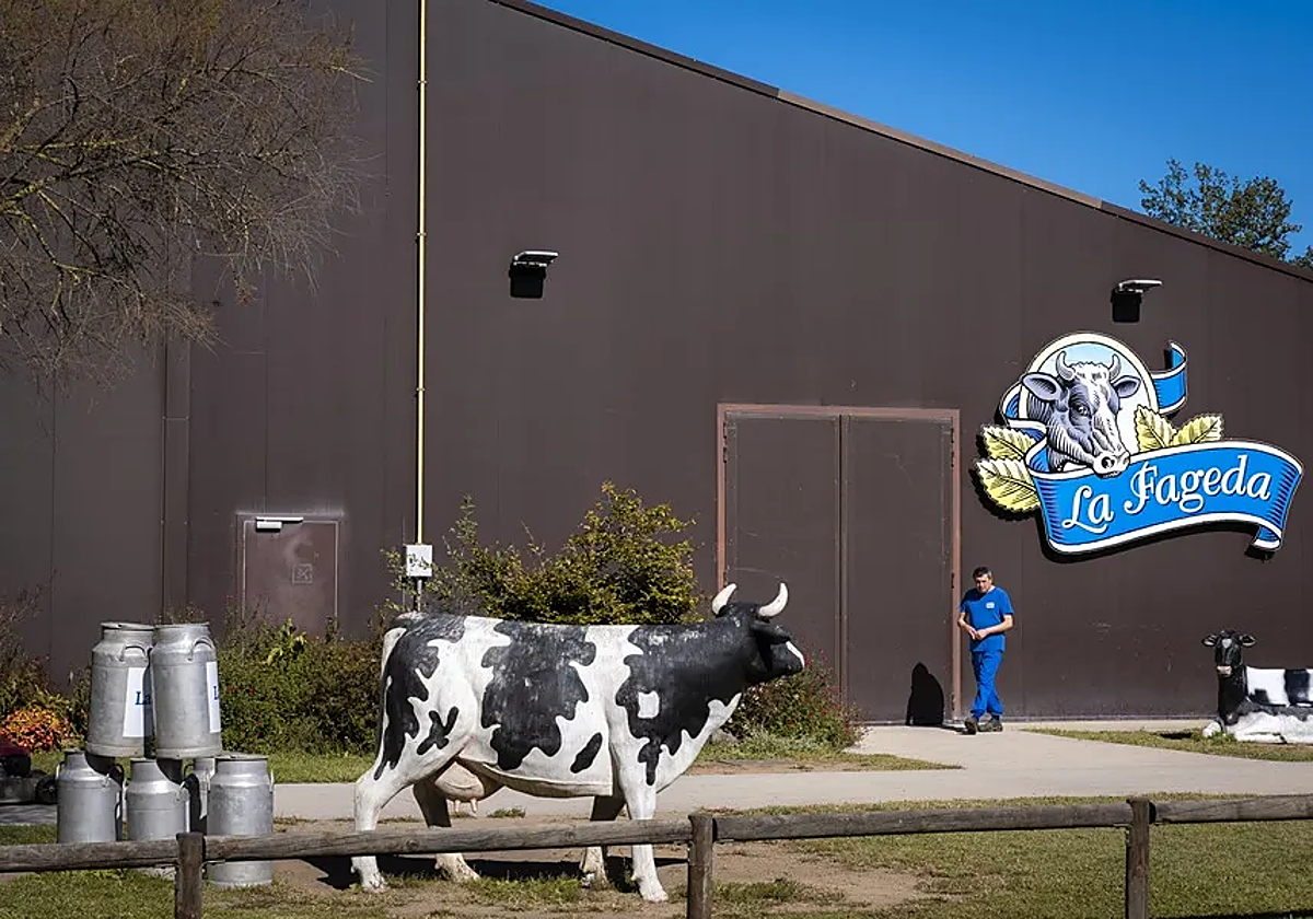 Sede de la empresa, en la comarca catalana de La Garrotxa.