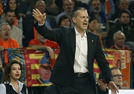 Pedro Martínez, durante el partido ante el Real Madrid.