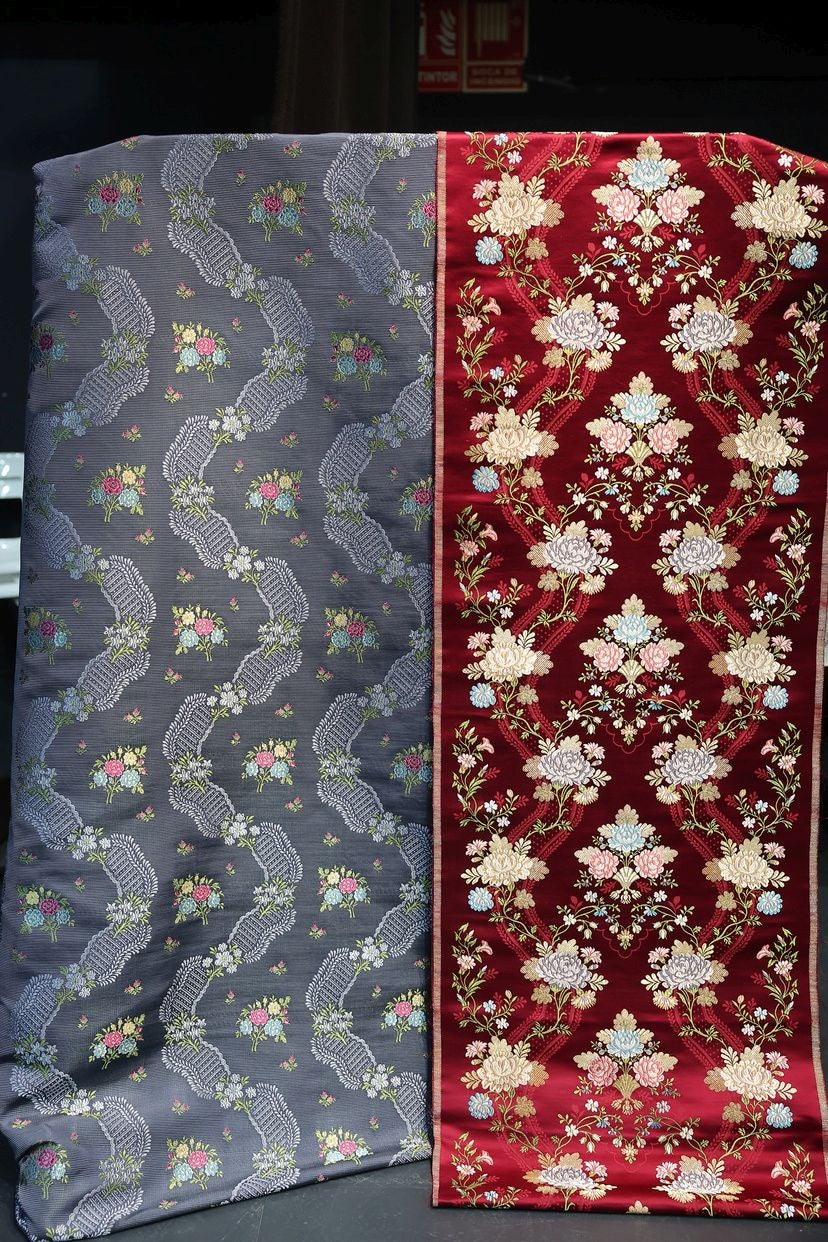 Las telas de los trajes de la corte de honor infantil de las Fallas 2026