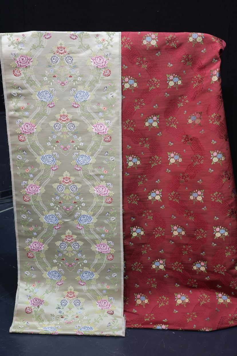 Las telas de los trajes de la corte de honor infantil de las Fallas 2026