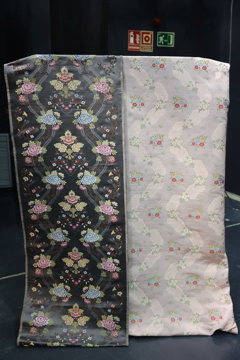 Las telas de los trajes de la corte de honor infantil de las Fallas 2026