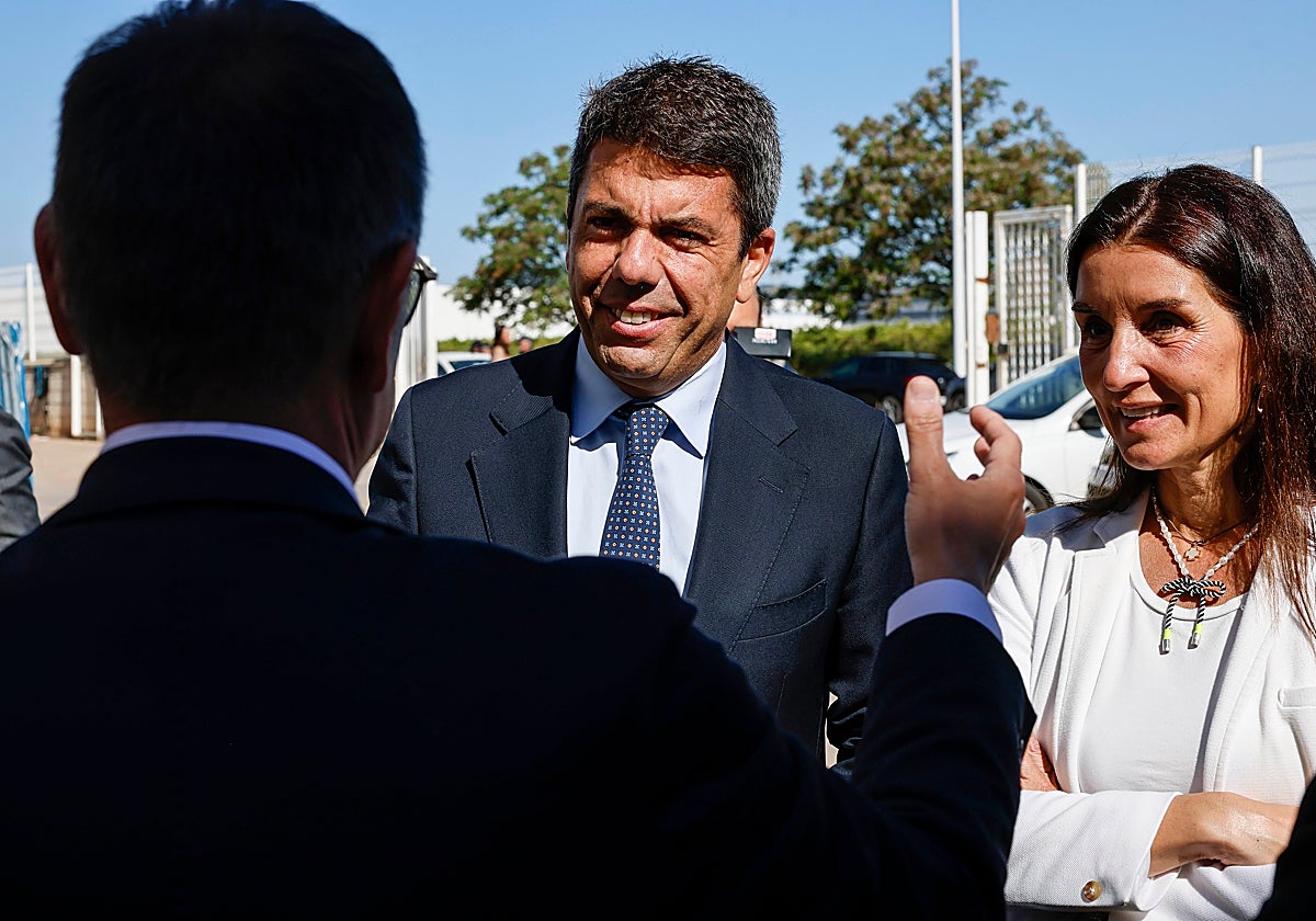 Carlos Mazón y Ruth Merino, en una imagen de archivo.