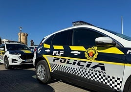 Vehículos de la Policía Local de Paterna.