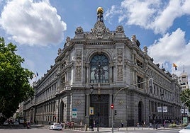 Sede del Banco de España en Madrid.