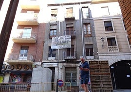 Fachada de un edificio.