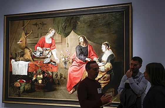 Una de las piezas de la colección del BBVA que se exhibe en la muestra 'Clásicos y modernos' en el Museo Bellas Artes de Valencia.