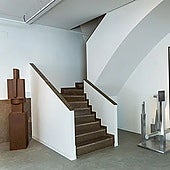 Espacio ya habilitado para museo en el taller de Miquel Navarro.