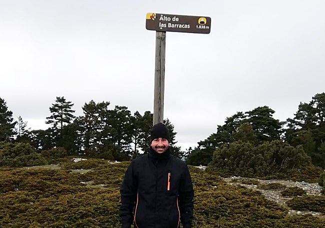 Álex Pastro, en el cielo de Valencia.