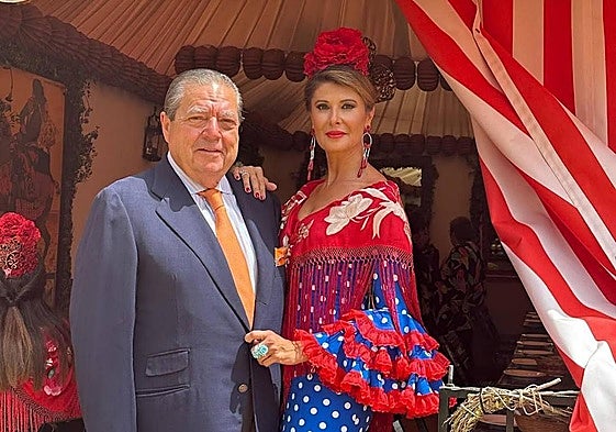 Vicente Boluda y su mujer, Esther Pastor.