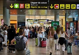 Imagen reciente del aeropuerto de Valencia