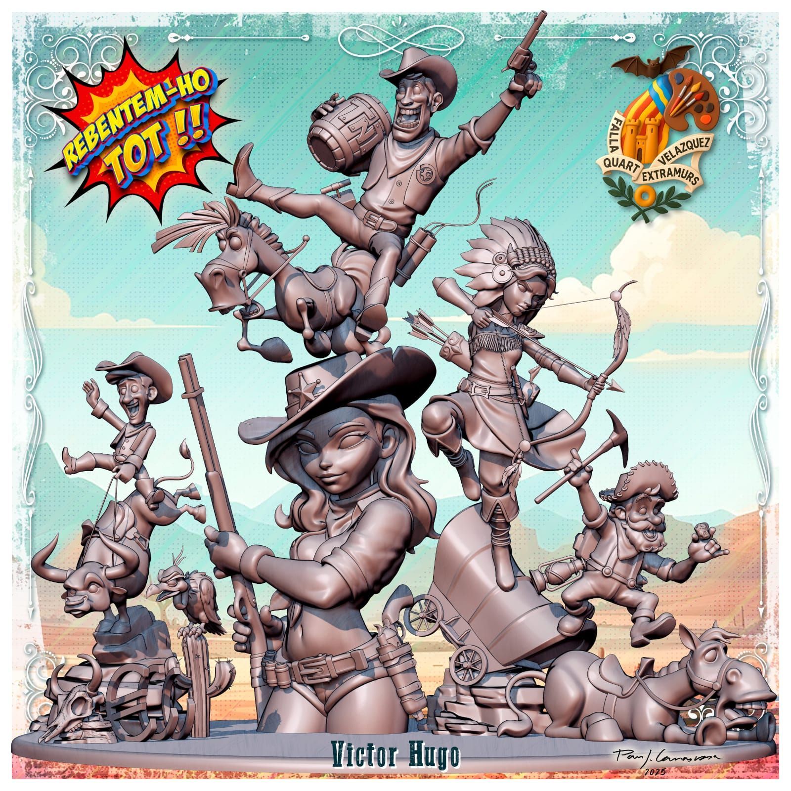 Falla Quart Extramurs-Velázquez