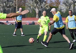 Uno de lospartidos disputados en Oliva.
