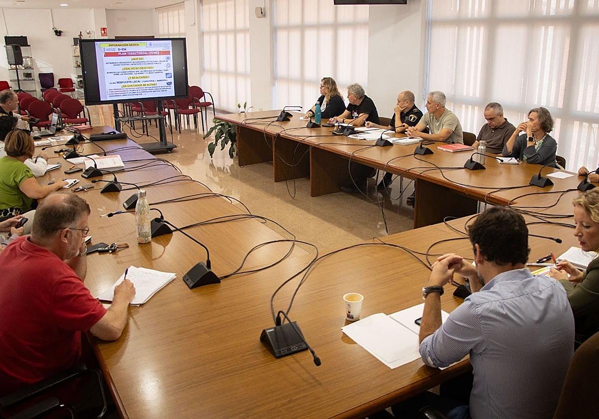 Pleno celebrado este jueves.