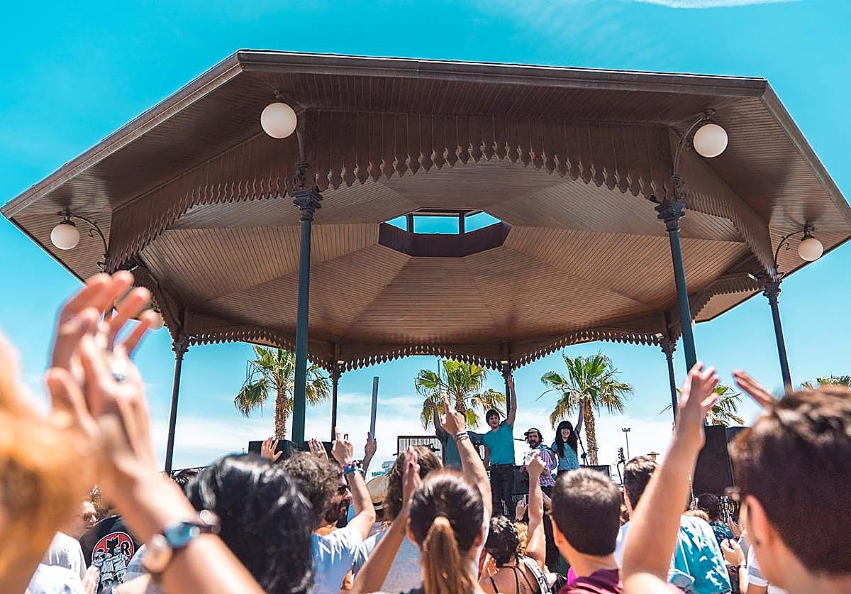 Edición pasada de los conciertos de La Pérgola de la Marina