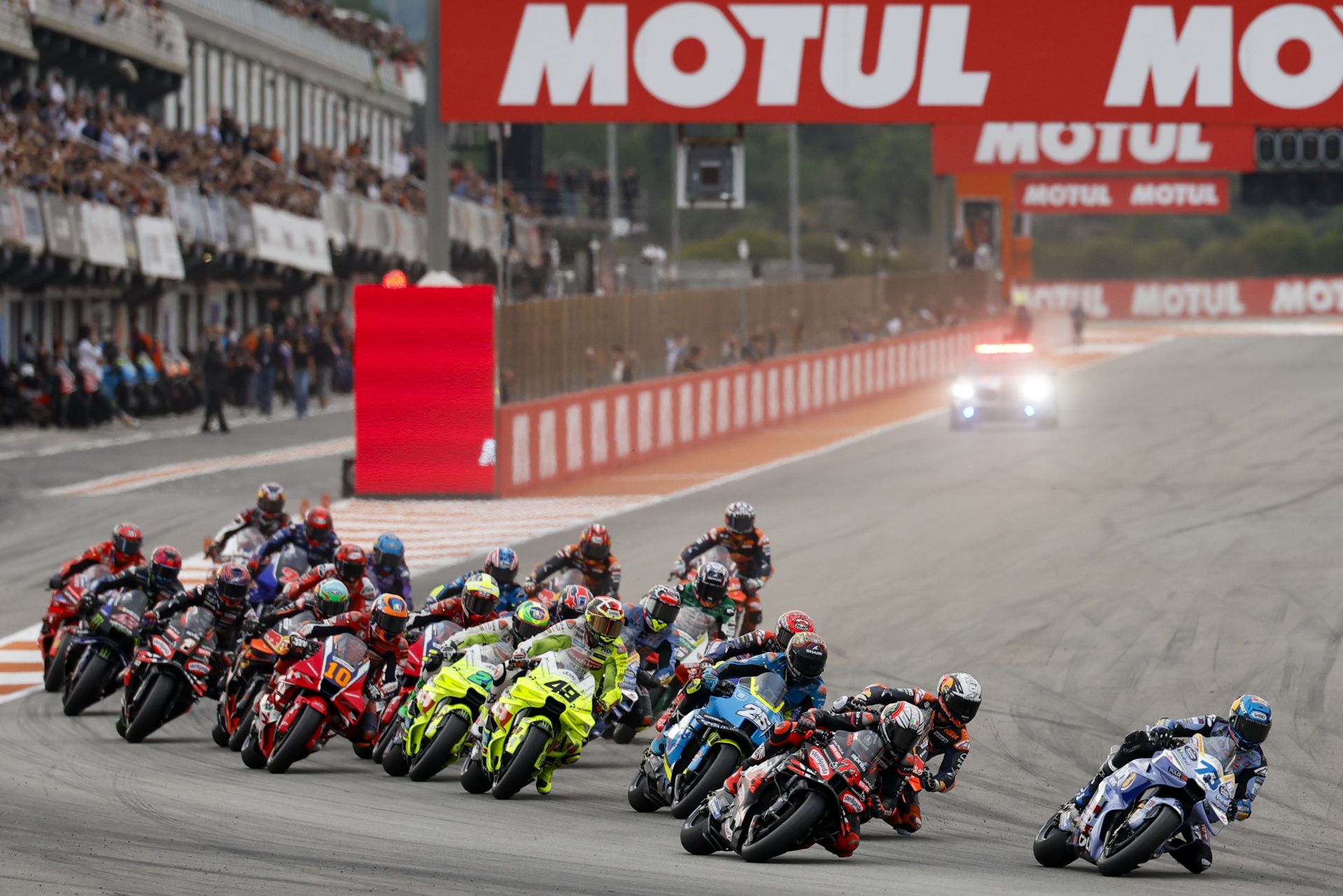 Segunda jornada de entrenamientos del Gran Premio de la Comunitat Valencia de MotoGP