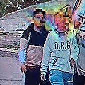 La imagen que permitió identificar a los dos presuntos agresores del policía en estado de coma.