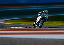 Máximo Quiles, en Moto3.