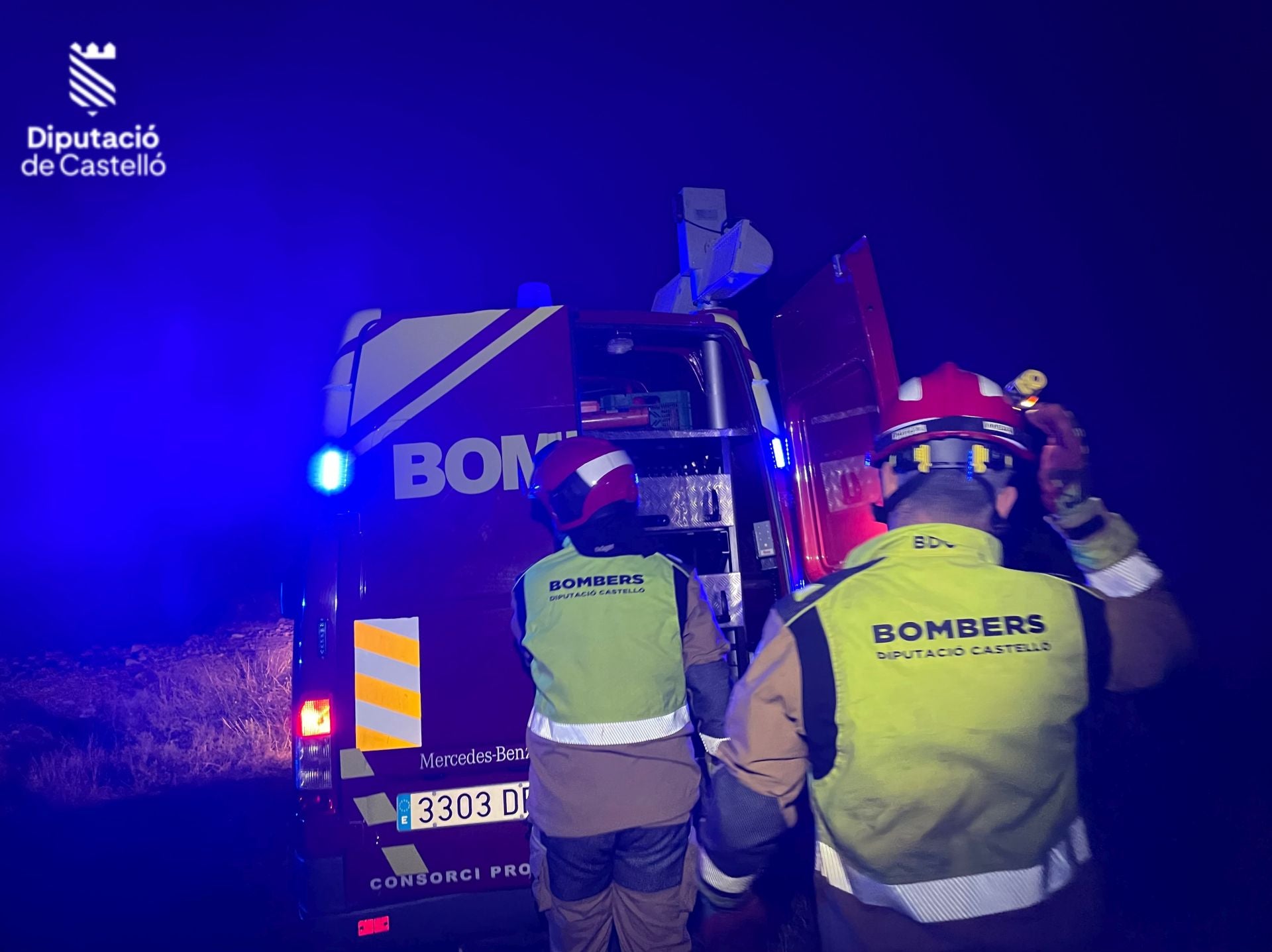 Fotos del accidente en un puente en Benassal donde han muerto dos personas